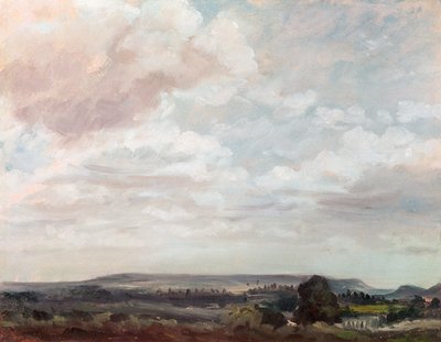 Vista en Wiltshire de John Constable